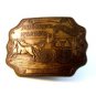 Vintage America's Hero's Fire Department Boston Belt Buckle