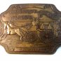 Vintage America's Hero's Fire Department Boston Belt Buckle