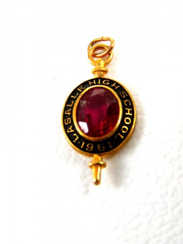1961 LaSalle High School Charm / Pendant / Key 6314 No. 2