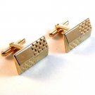 Vintage 1950's - 1960's Gold Tone Cufflinks by Hickok U.S.A.