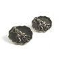 1970's True Vintage Caveman & Woman & Club Cufflinks Unmarked 102414