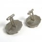 1970's True Vintage Caveman & Woman & Club Cufflinks Unmarked 102414