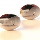 Vintage Sterling Silver Cuff Links Cufflinks