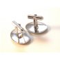 Vintage Sterling Silver Cuff Links Cufflinks