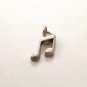 Vintage Sterling Silver Musical Note Charm