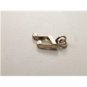 Vintage Sterling Silver Musical Note Charm