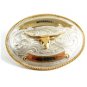 Silver Strike Marshall Harrah's Longhorn Belt Buckle 11262013