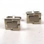 1960's - 1980's Silvertone  Cufflinks Unbranded 72015a