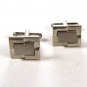 1960's - 1980's Silvertone  Cufflinks Unbranded 72015a