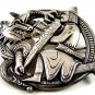 Vintage Silver St. George & The Dragon Brooch 62414