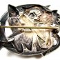 Vintage Silver St. George & The Dragon Brooch 62414