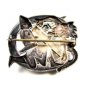 Vintage Silver St. George & The Dragon Brooch 62414