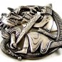 Vintage Silver St. George & The Dragon Brooch 62414