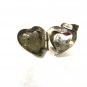 Vintage Sterling Silver Heart Charm / Locket By MBS 7715