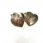 Vintage Sterling Silver Heart Charm / Locket By MBS 7715