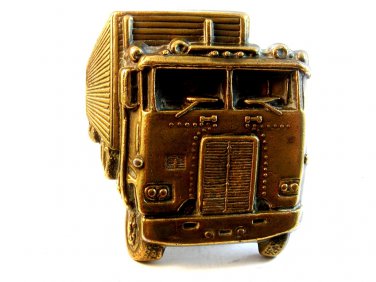 Vintage Truck Belt Buckle