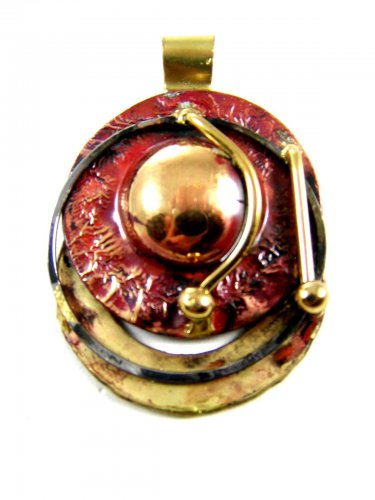 Copper Brass Pendant 8414