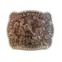 Vintage Mini 1985 National Finals Rodeo Calf Roping Belt Buckle by Hesston