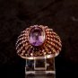 Sterling Silver & Amythest Ring Size 10