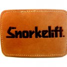 Vintage Snorkelift Leather Belt Buckle