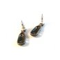 Vintage Sterling Silver Dangley Pierced Earrings