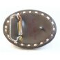 Vintage Perfection Service Inc. Leather Belt Buckle