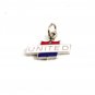 1960's Red White Blue United Enameled Charm 61814