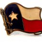 Vintage Gold Tone State of Texas Flag Eagle Belt Buckle