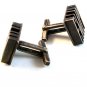 Vintage Sterling Silver Initials E. W. M. Cufflinks