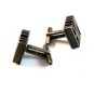 Vintage Sterling Silver Initials E. W. M. Cufflinks