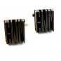Vintage Sterling Silver Initials E. W. M. Cufflinks
