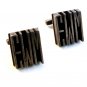 Vintage Sterling Silver Initials E. W. M. Cufflinks