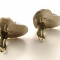 Vintage Taxco Mexican Sterling Silver Heart Earrings