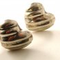 Vintage Taxco Mexican Sterling Silver Heart Earrings