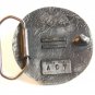 Vintage 4 Hunters Green Enamel Belt Buckle
