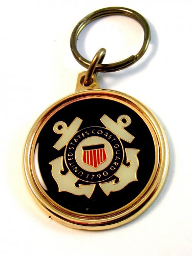 New Old Stock United States Coast Guard 1790 Key Chain