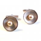 Vintage Sterling Silver & Cultured Pearl Cufflinks by Destino