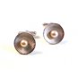 Vintage Sterling Silver & Cultured Pearl Cufflinks by Destino