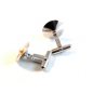 Vintage Sterling Silver & Cultured Pearl Cufflinks by Destino