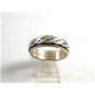Mans Sterling Silver Spinner / Worry Band Ring Size 14