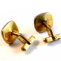 Vintage Gold Tone & Moon Stone Cufflinks