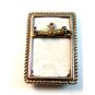 Vintage Limoges Hand Painted Portrait Brooch of a Lady Brooch
