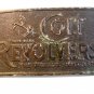 Vintage Colt Revolvers The Worlds Right Arm Belt Buckle Made In U.S.A./