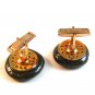 Vintage Handmade & Perfect For Mardi Gras Mask Cufflinks