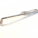 Vintage Silver Tone Golf Club Tie Clasp