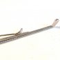 Vintage Silver Tone Golf Club Tie Clasp