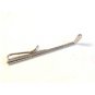 Vintage Silver Tone Golf Club Tie Clasp