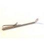 Vintage Silver Tone Golf Club Tie Clasp