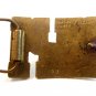 Vintage Solid Brass Ralph Belt Buckle