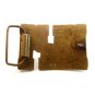 Vintage Solid Brass Ralph Belt Buckle